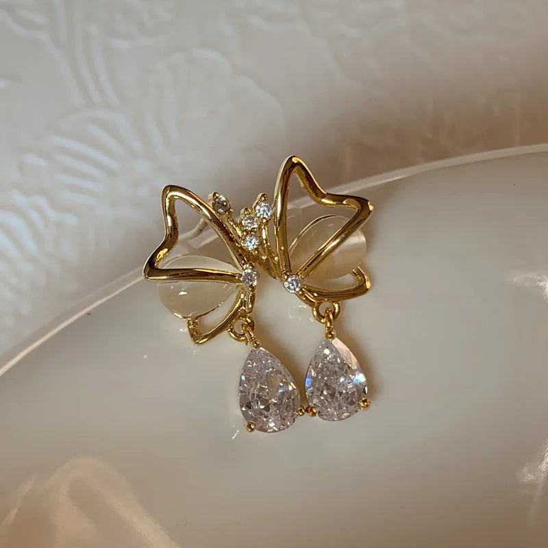 Butterfly Pearl Ohrring