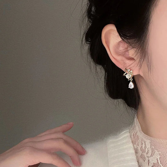 Butterfly Pearl Ohrring