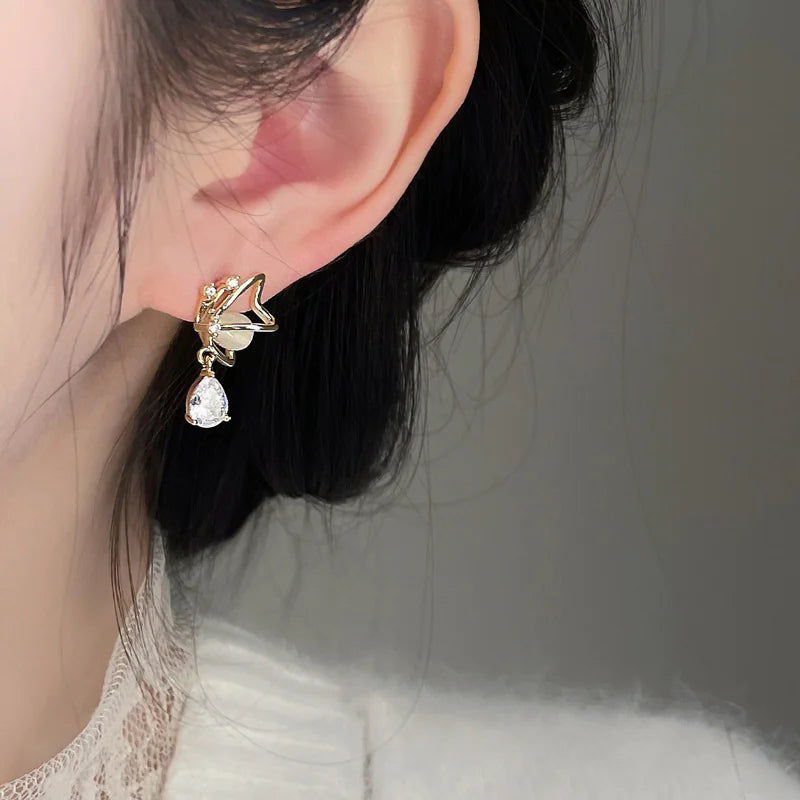 Butterfly Pearl Ohrring